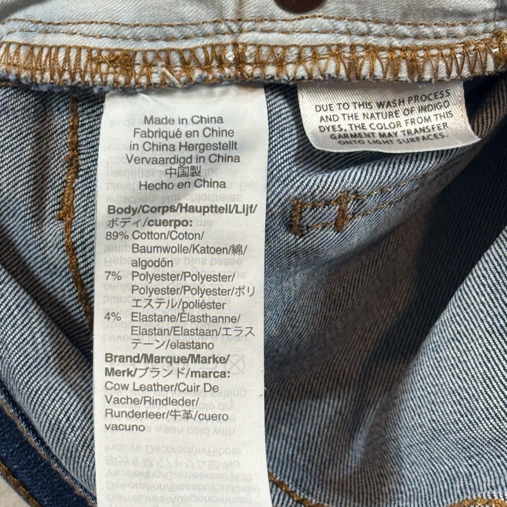 Madewell Women's Straight Leg Blue Jeans Size 26 - Picture 4 of 10